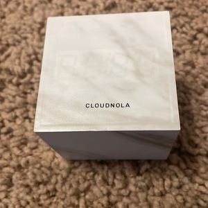 New without box, cloudnola block cube alarm clock with manual